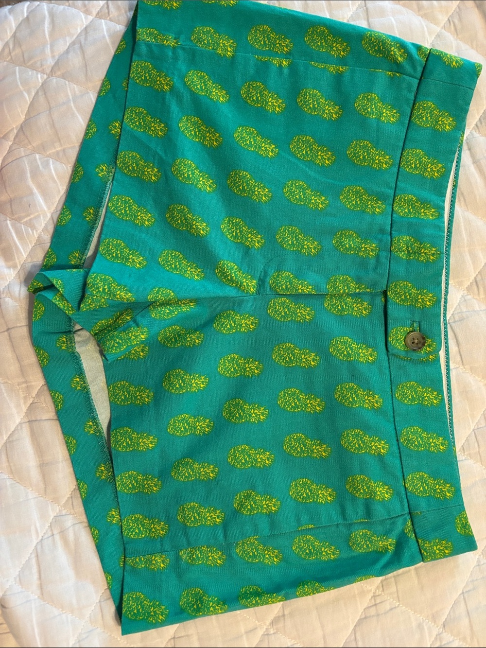 J. Crew  Pineapple print short